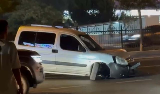 İnegöl'de Trafik Kazası Korkuttu