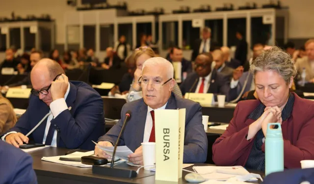 Başkan Bozbey mesajı Cenevre'den verdi