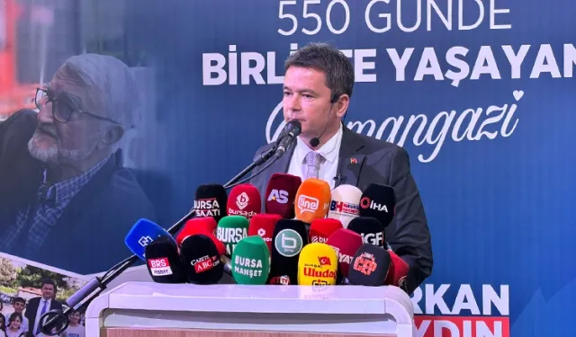 Bursa Osmangazi'den 550 günlük hizmet raporu
