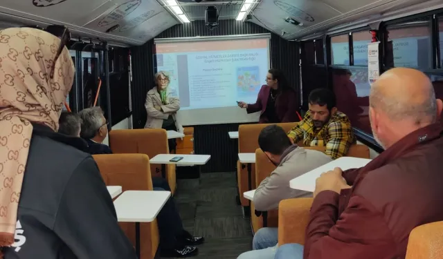 Bursa'da otobüs şoförlerine farkındalık eğitimi