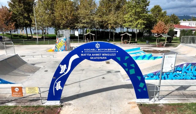 Gölcük'teki parkın adı 'Mattia Ahmet Minguzzi' oldu