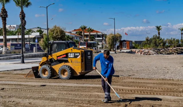 İzmir'de Güzelbahçe'ye plaj ve sosyal tesis geliyor