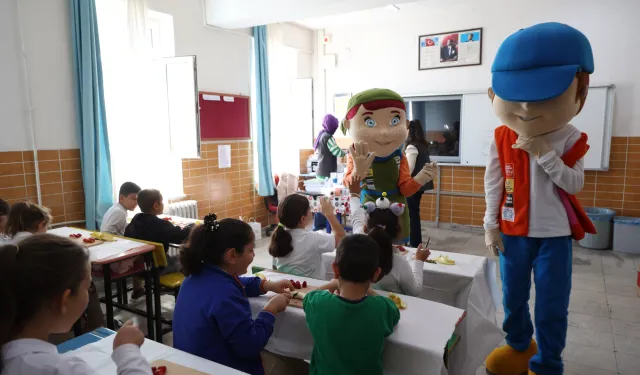 Konya'dan ilkokul öğrencilerine 'gıda' farkındalığı