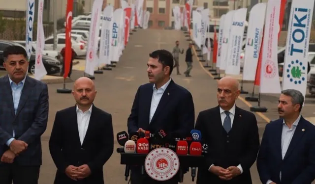 Adıyaman İndere'de büyük teslimat öncesi inceleme