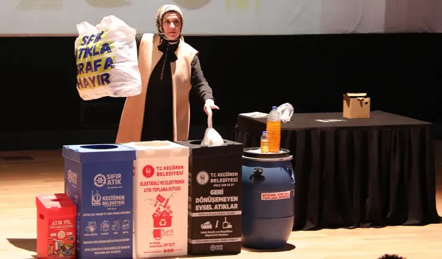 Ankara Keçiören'den öğretmenlere 'sıfır atık' eğitimi