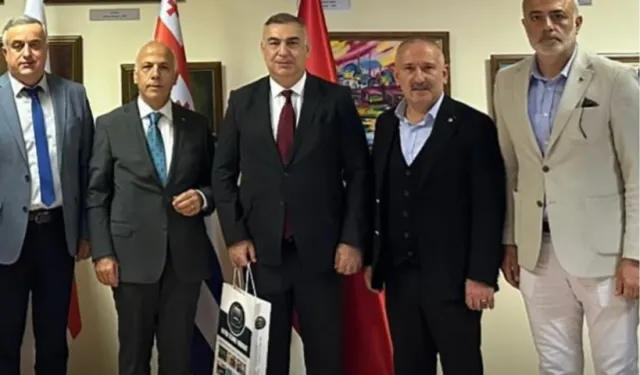 Artvin Borsası'ndan Batum Başkonsolosluğu'na ziyaret