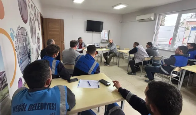Bursa İnegöl Belediyesi'nde hizmet içi eğitimlere devam