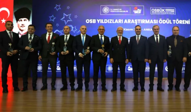 Bursa OSB firmalarına ödül yağdı