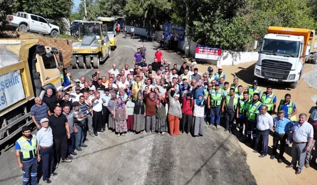 Denizli'de 228 kilometrelik yol atağı