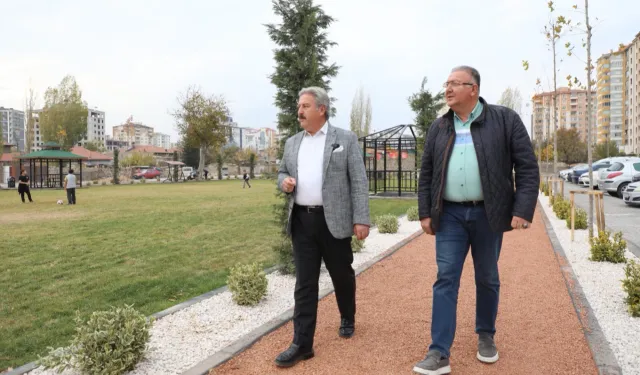Kayseri Melikgazi'den yeni park projesi
