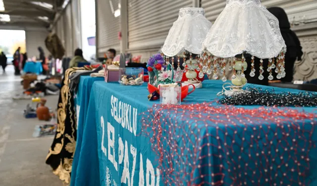 Konya Selçuklu'da 2. El Pazarı'na yoğun ilgi