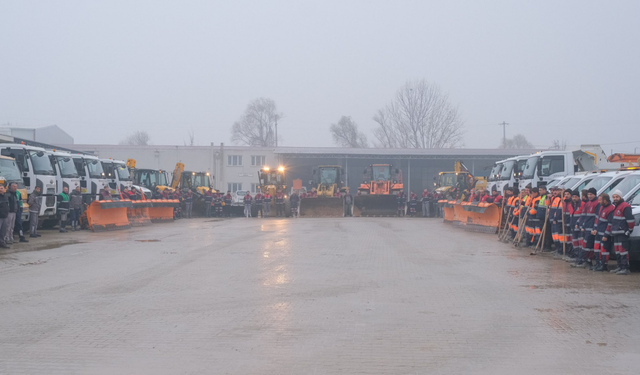 İnegöl Belediyesi’nde Kış Hazırlıkları Tamam