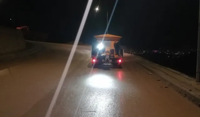 İnegöl Belediyesi Karla Mücadele İçin Teyakkuzda