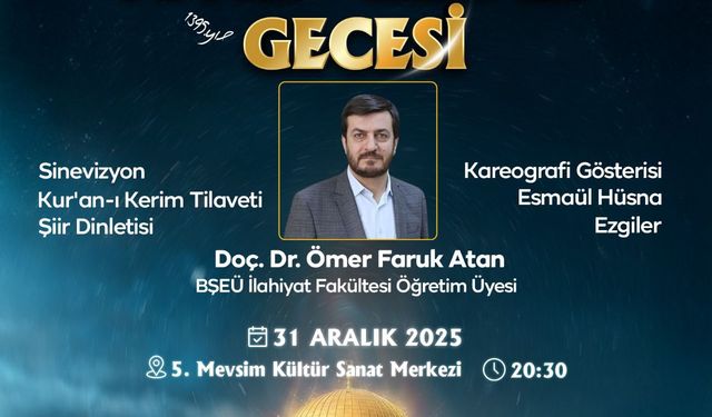 Mekke’nin Fethi ve Kudüs Gecesi İnegöl’de Düzenlenecek