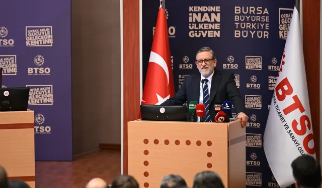 BTSO Başkanı Burkay 2030 vizyonunu ve yatırım hedeflerini paylaştı