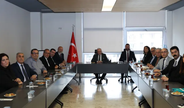 Bursa Nilüfer'de Başkan Özdemir sanayi bölgeleri temsilcileriyle buluştu