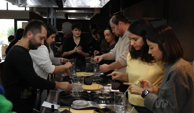 Bursa Nilüfer'de Pancar Deposu'nda biyoplastik atölyesi