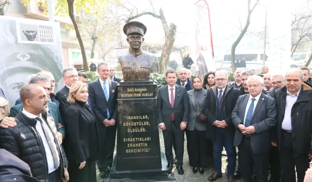 Bursa Osmangazi'de Şehit Kubilay Anıtı açıldı