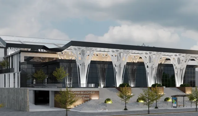 Bursa Yıldırım'da 5 yıldızlı gençlik ve spor merkezi yükseliyor