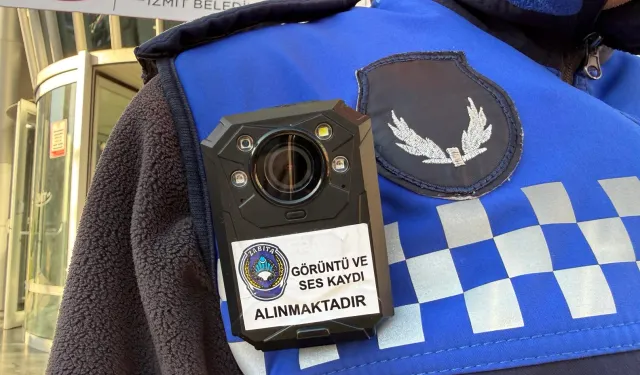İzmit'te zabıta denetimleri artık yaka kamerasında!