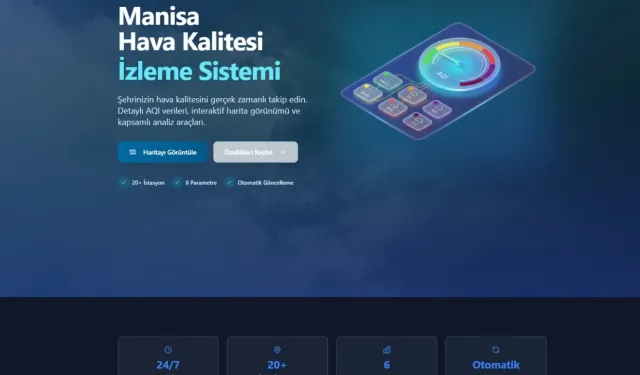 Manisa'da veri temelli çevre yönetiminde yeni dönem