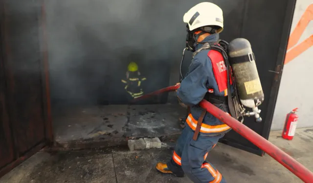 Mersin Büyükşehir itfaiyesi eğitimlerle gücünü artırıyor