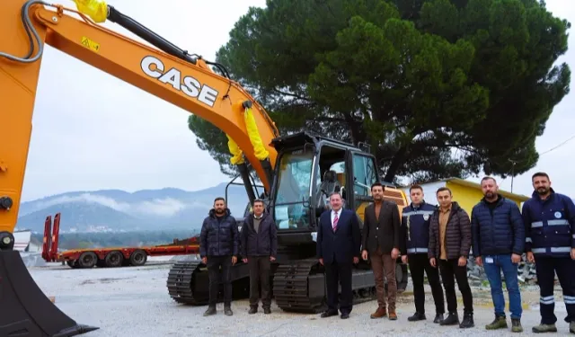 Muğla Milas'a TBB'den ekskavatör hibesi
