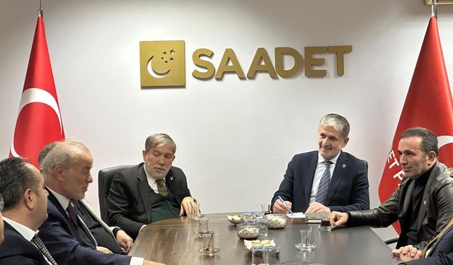 Yeniden Refah Partisi’nden Saadet Partisi Bursa İl Başkanlığı’na İade-i Ziyaret