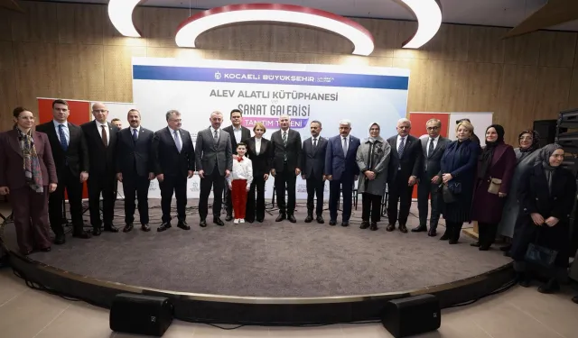Alev Alatlı Kütüphanesi ve Sanat Galerisi büyüledi