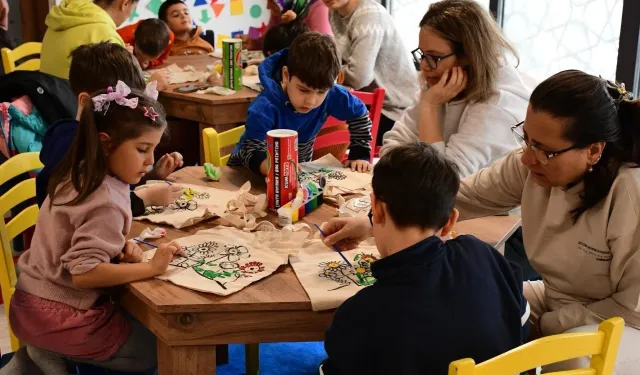Balıkesir'de yarıyıl etkinlikleri çocukların yüzünü güldürdü