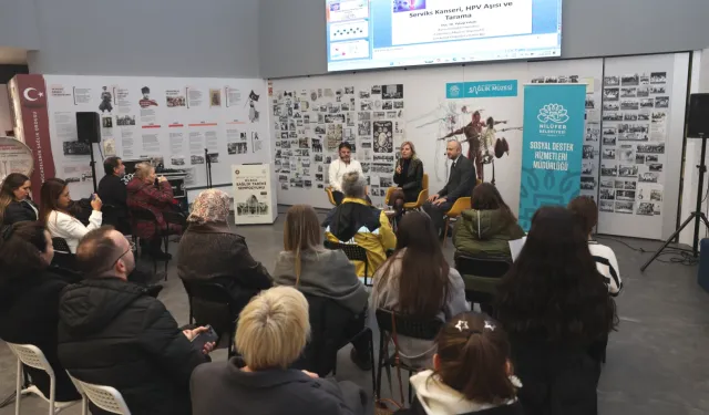 Bursa Nilüfer'de HPV aşısı ve taramalar konuşuldu