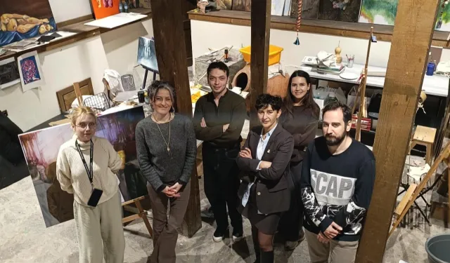 Bursa Nilüfer'de Misi Sanatevi'nde deneyim paylaşımı