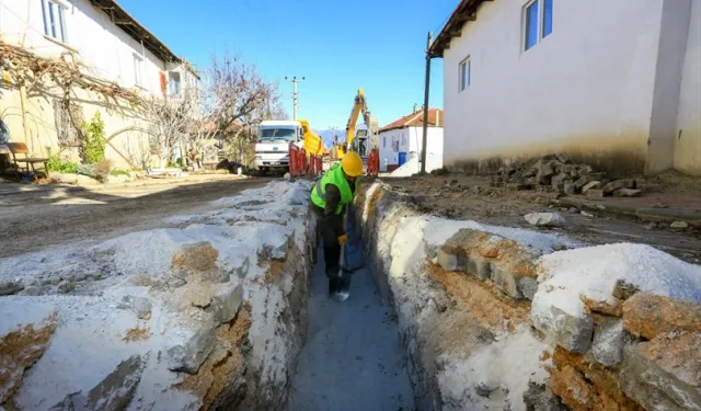 Denizli'de içme suyu hatları yenileniyor