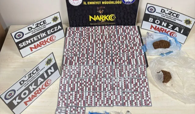 Düzce'de operasyonu 4 zanlı tutuklandı