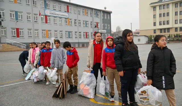 Konya Selçuklu'da okullar 'sıfır atık' için yarışıyor