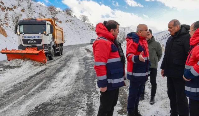 Malatya'da Porga bağlantı yoluna yakın takip