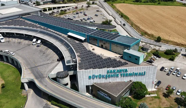 Sakarya'dan sürdürülebilirlik hamlesi... Terminal GES binalarına hizmet üretiyor