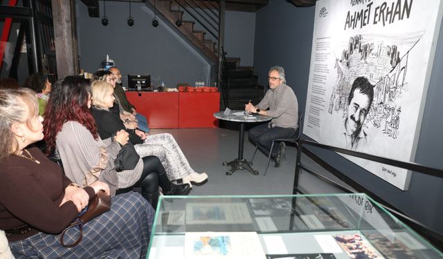 Şair Ahmet Erhan, doğum gününde Nilüfer’de özel bir sergiyle anıldı