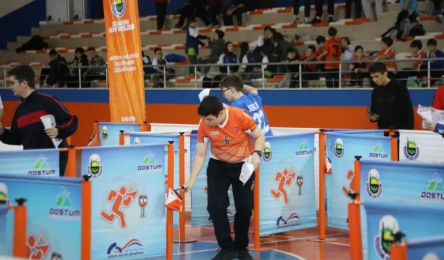 İnegöl'de oryantiring heyecanı sona erdi