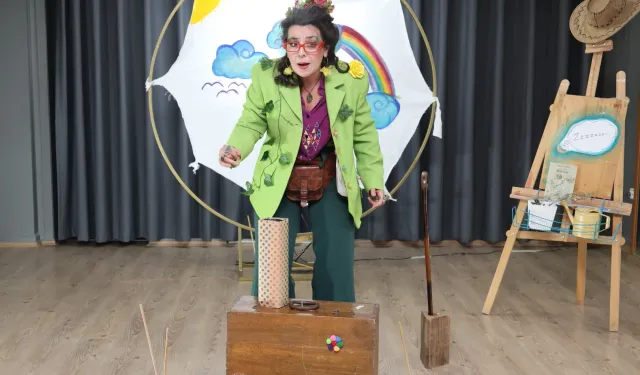 Bursa Osmangazi'de çocuklara doğayı sevdiren oyun