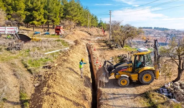 Denizli'de 2 bin 718 metrelik içme suyu hattı yenileniyor