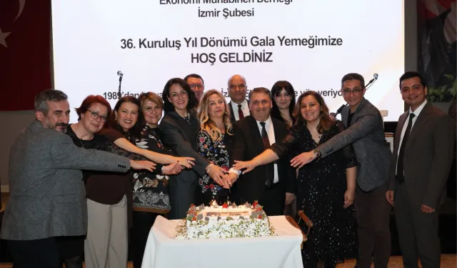 Ekonomi Muhabirleri Derneği İzmir Şubesi 36. yaşını Foça'da kutladı