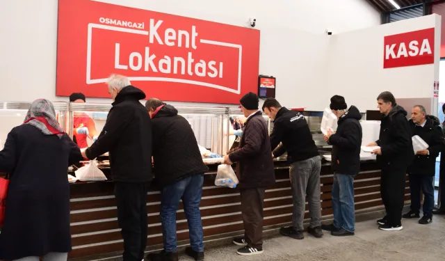 Ramazan'ın ilk iftarında Osmangazi'de gönüller birleşti