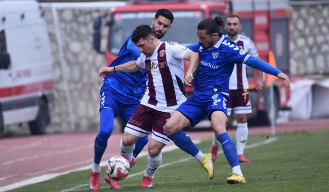 İnegölspor evinde Erbaaspor’a 2-1 mağlup oldu