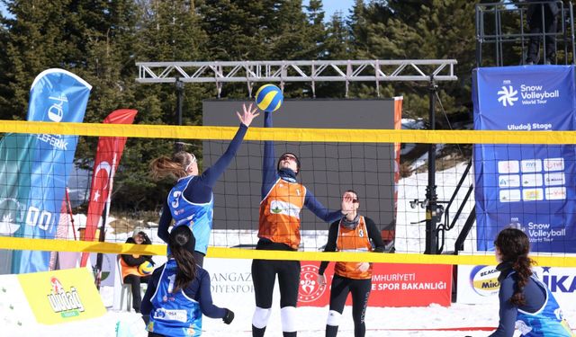 Osmangazi Belediyesi Kar Voleybolu Dünya Turu’na Ev Sahipliği Yapıyor
