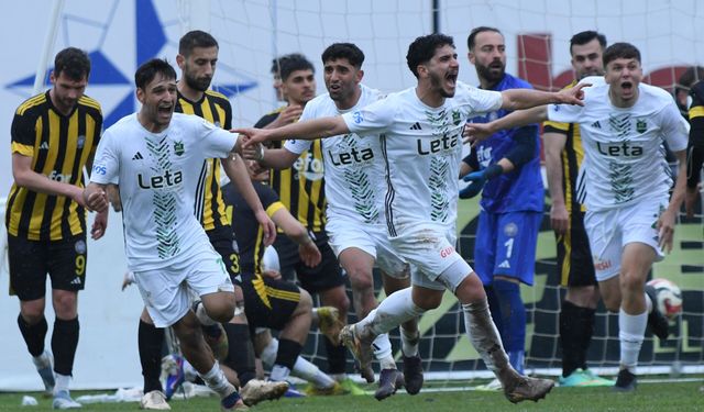 Lider Kafkasspor altın değerinde 3 puanı tel gol ile aldı
