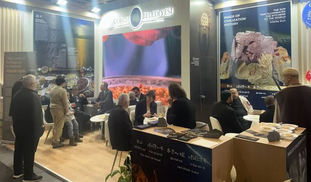 Berlin'de Çorum standına büyük ilgi