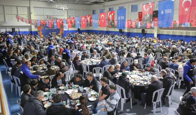 Bursa Büyükşehir bereketi Büyükorhan'da paylaştı