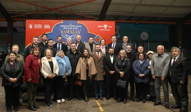 Bursa Büyükşehir'in sofrası Nilüfer Konak'ta kuruldu