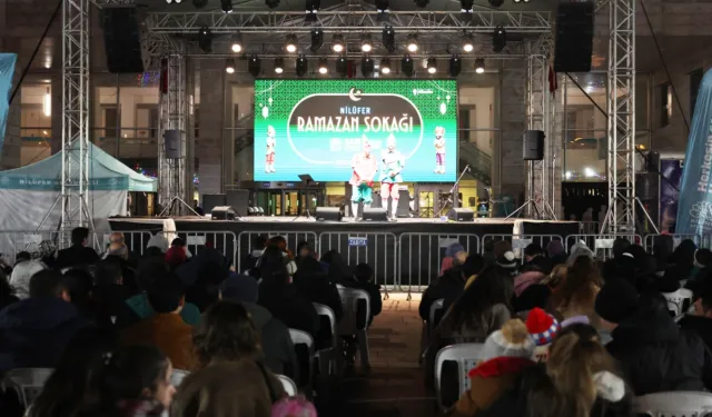 Bursa Nilüfer Ramazan Sokağı'nda Muşlular gecesi coşkusu